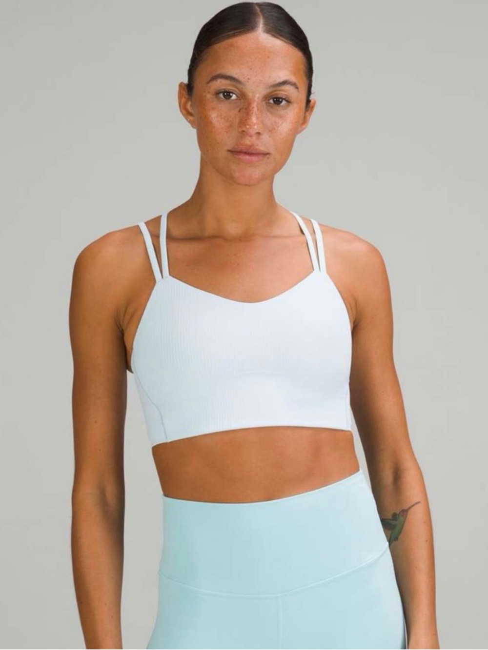 NWOT [Size: 8] Lululemon Like a Cloud Ribbed Longline Bra *Light Support B/C Cup